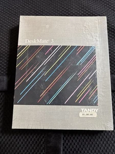 Raro software Tandy OS-9 livello due Desk Mate 3 Cat n. 26-3262 Coco 3 - nuovo - Foto 1 di 3