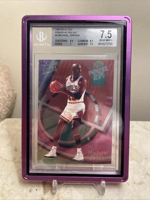 Ultra Power In The Key #2 1993 Michael Jordan BGS 7,5 📈!!️ Foto 1 de 3