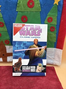Star Wars Clone Wars Graphic Novel Exclusive Chewbacca & Yoda Micro Bust New - Picture 1 of 3