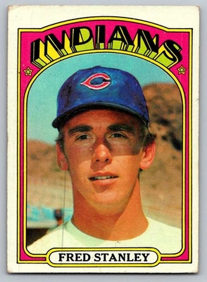 1972 Topps Fred Stanley #59 - Cleveland Indians - Image 1 of 2