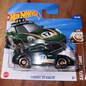 hot wheels 🔥 Porsche 911 Rallye Grün 🔥 HW Safari Mode 2025 - Bild 1 von 3