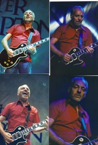 PETER FRAMPTON LIVE IN CONCERT CLASSIC ROCK ARTIST PHOTO SET 4 4x6 #5 - Picture 1 of 1