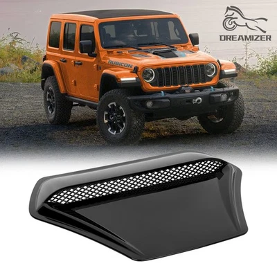 Campana extractora de admisión de flujo de aire decoración para Jeep Wrangler JK JKU JL Foto 1 de 4