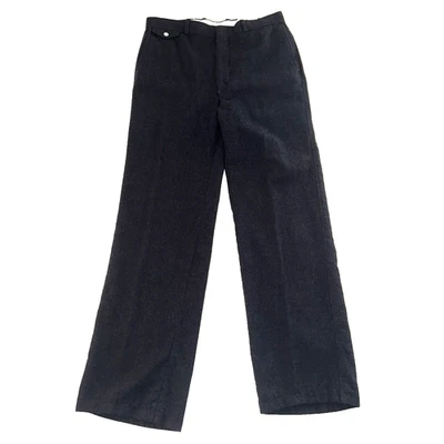 VTG 70s Farah Designer Series WFF мужские 30x30 синие классические брюки рокабилли плоские - Изображение 1 из 4