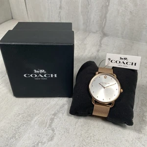 COACH Elliot Women's Quartz Watch 36mm Rose Gold 14504209 - Brand New!! -ph-E234 - Bild 1 von 7
