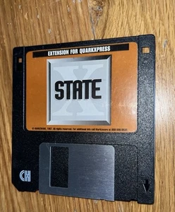 QuarkXPress Extension X State Software 3.5 Inch Floppy Disks Vintage - Picture 1 of 1