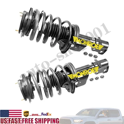 Par de puntales completos delanteros Monroe y muelle helicoidal para Dodge Dynasty 1988 1989 Foto 1 de 4