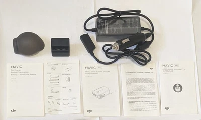 DJI Mavic Car Charger C3S80 + Battery To Power Bank Adaptor + Manuals + Cover - Image 1 of 4