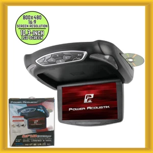 Power Acoustik PMD-103X 10.3” Wide Ceiling Mount Monitor with DVD, USB/SD & MHL - Picture 1 of 2