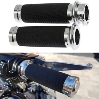 Motorcycle Handlebar Hand Grips 1'' For Honda Shadow ACE Aero Spirit VT 750 1100 Foto 1 de 4