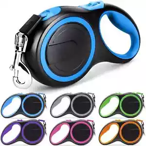 Retractable Dog Lead Extendable Training Dog Leash Pet Leads 3 Sizes 3m 5m 8m - Picture 1 of 11