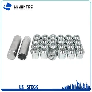 (24) Open-End Acorn Bulge 14x1.5 Lug Nuts 21mm Hex Fits Cadillac Escalade 21-23 - Picture 1 of 11