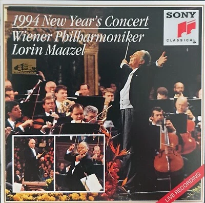 Strauss, 1994 New Year´s Concert, Wiener Philharmoniker, Lorin Maazel - Bild 1 von 2