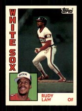 1984 Topps Tiffany #47 Rudy Law NM/NM+ White Sox 232841