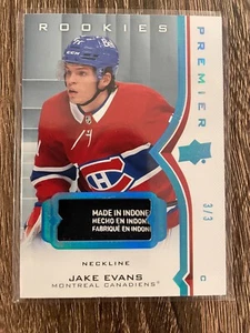 JAKE EVANS  2020-21 Premier TAG Rookies #3/3 - Bild 1 von 1
