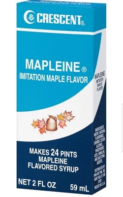 Mapleine Imitation Maple Flavoring 2oz Bottle (Pack of 6) Ships Fast In Hand - Image 1 of 3