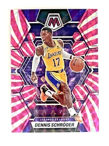 2022-23 Panini Mosaic - Pink Fast Break Dennis Schroder /20 Pistons, Lakers - Foto 1 di 2