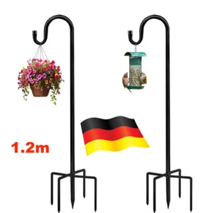 Garten Schäferhaken 2x 120 Gartenstecker Gartenstab Hirtenhaken Laternenhalter - Bild 1 von 18