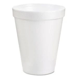 Tazze per bevande in schiuma per freccette, 6 oz, bianco, 25/borsa, 40 sacchetti/scatola - Foto 1 di 1