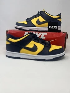 Nike Dunk Low 'Michigan' Talla 6.5y ¡Nuevo en mano con caja! - Imagen 1 de 6