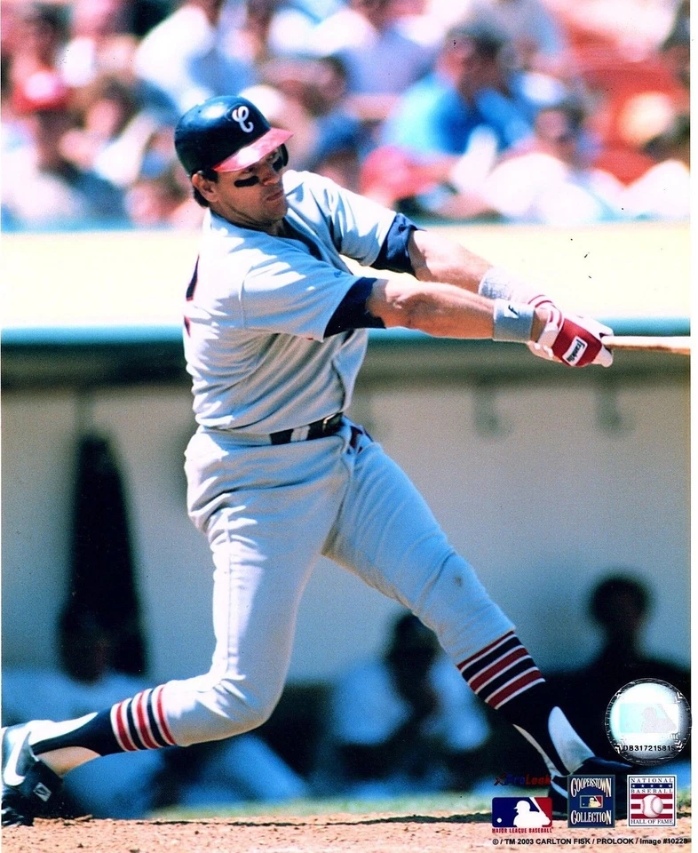 Foto brillante de béisbol 8x10 Carlton Fisk "Chicago White Sox" con licencia sin firmar A5 Foto 1 de 1