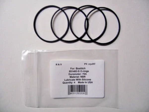 4 Compatible Bostitch 851483-S O-Rings / R&S 031BT / NBR Material - Picture 1 of 2
