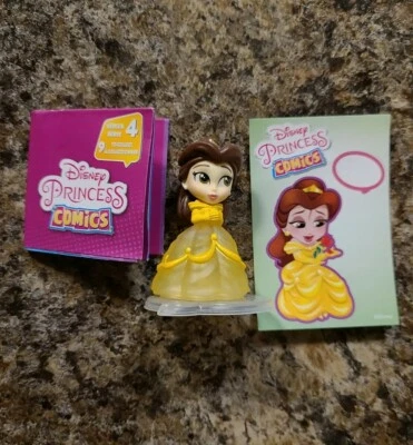 Disney Princess Comics - Mini Figuras Serie 4 - Bella (La Bella y la Bestia) Foto 1 de 4