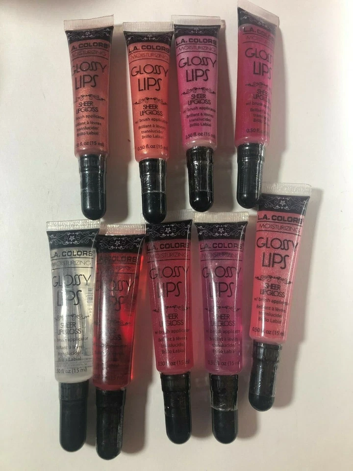 LA. Colors Glossy Lips Moisturizing Share Lip gloss Choose Your Color - Image 1 of 1