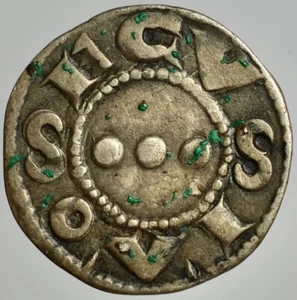 SUSA - AMEDEO III 1103-1148 -AG/ DENARO RARA - Picture 1 of 2
