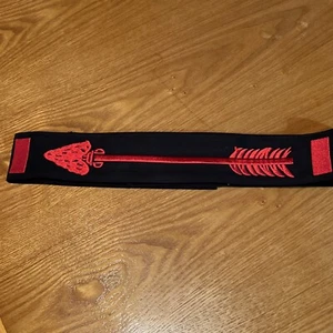 Black With Red Arrow OA Brotherhood Sash 65” Unofficial Collectors Sash - Picture 1 of 3