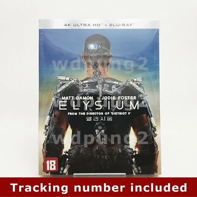Elysium - 4K UHD + BLU-RAY w/ Slipcover Foto 1 de 4