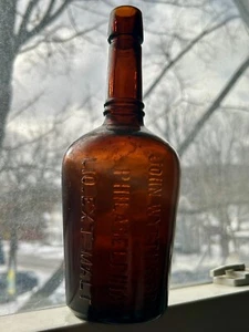 Antique Bottle Wyeth’s Liquid Malt Extract Philadelphia Pennsylvania 1890’s - Picture 1 of 5