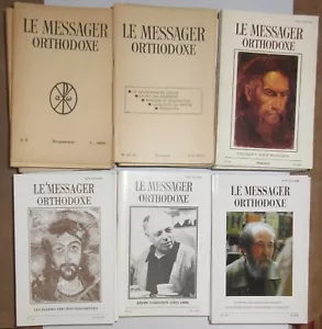 LOT DE 117 NUMEROS DE LA REVUE LE MESSAGER ORTHODOXE 1959-2012 STRUVE RUSSIE - Foto 1 di 2