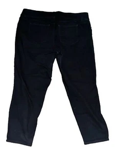 Spanx Damen Jeans Knöchel Leggings Freizeit Baumwollmischung Strick schwarz Größe 2X - Bild 1 von 5