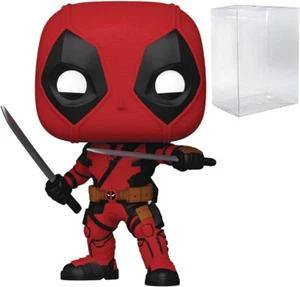 Deadpool & Wolverine Deadpool with Swords Funko Pop! Vinyl Figuren mit Hülle Konvolut - Bild 1 von 6
