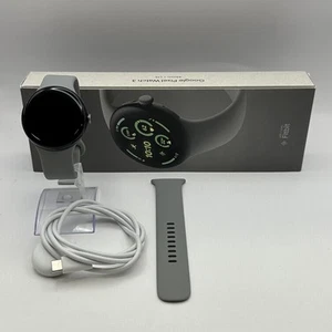 Google Pixel Watch 3 45mm Hazel Aluminium z Hazel Sport (LTE) - Doskonały - Zdjęcie 1 z 5