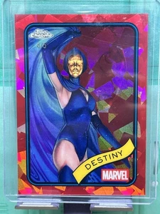 2025 Topps Chrome Sapphire Marvel Destiny X-Men Red SSP /5 - Picture 1 of 2
