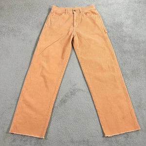 Drew House Unisex Pants 28 Orange Peach Corduroy Baggy Relaxed Mens Carpenter - Picture 1 of 14