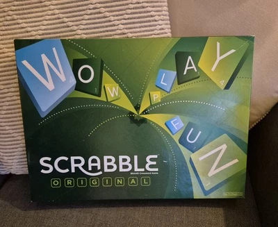 Scrabble Original Board Game 2012 Mattel Games, Complete. - Image 1 of 4