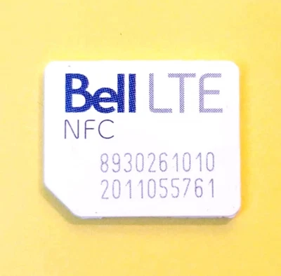 USED BELL MICRO SIM CARD RESTORING TEST CELL PHONES BOOT BYPASS UNLOCK UNLOCKING - Image 1 of 2
