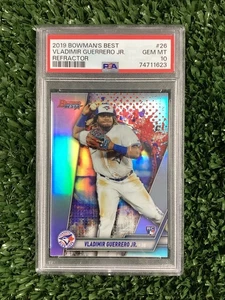 Vladimir Guerrero Jr. 2019 Bowman’s Best Refractor (RC) PSA 10 Blue Jays -MC - Imagen 1 de 2