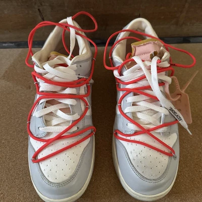 Size 12 - Nike Off-White x Dunk Low Lot 06 of 50 - Image 1 of 4