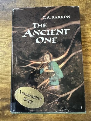 The Ancient One by T.A. Barron (1992, HC/DJ) Signed 1st Edition 1st Print –... - Image 1 of 4