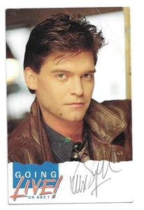 Phillip Schofield. TV Presenter. Signed Going Live Cast Card - Picture 1 of 2