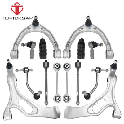 14pc Front Control Arm Sway Bar Link Tie Rod End Link 14pc Fit Audi Q7 2007-2015 - Изображение 1 из 4