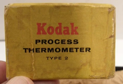 TERMÓMETRO DE PROCESO EKCo KODAK DE COLECCIÓN TIPO 2 EN CAJA ORIGINAL Foto 1 de 4