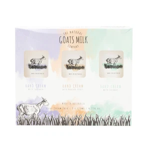 LA CREMA DE MANOS LECHE DE CABRA NATURAL TRÍO LAVANDA, MIEL DE MANUKA, COCO 4,23 FLOZ - Imagen 1 de 1