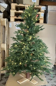 NEU* LUMIDA LED-Weihnachtsbaum Nordmanntannen-Optik FB & Tasche  140 cm (1361) - Bild 1 von 2