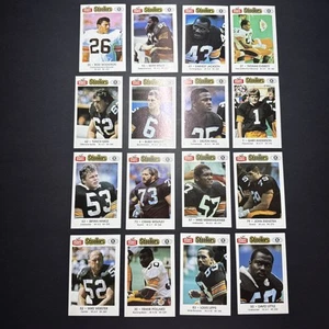 1988 Pittsburgh Steelers Giant Eagle Kiwanis Club Police Set Complete 16 - Picture 1 of 2