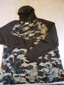 Nike Dri Fit Men's Pullover Hoodie Size XXL-Tall Camouflage Pattern - Picture 1 of 13